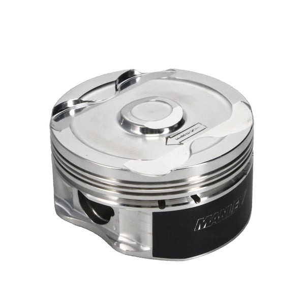 Manley 2018+ Ford Coyote 5.0L DOHC -6cc Dish 3.667in Bore 10:1 CR Platinum Extreme Duty Piston Set - 595705CE-8