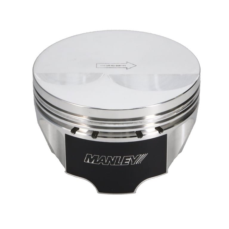 Manley Chevrolet LS Piston Set - 4.010in Bore 1.304in CH, -4.00 CC - 562510C-8