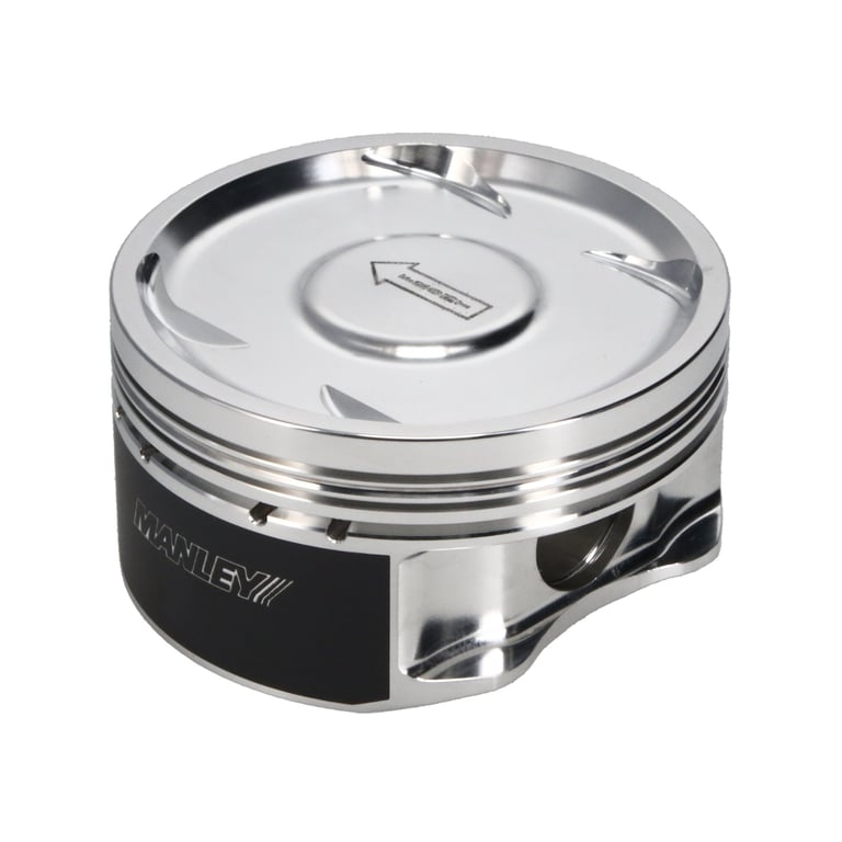 Manley Subaru EJ257 100mm +.50mm Bore 8.5:1 -17cc Dish Platinum Series Piston Set with Rings - 612205C-4