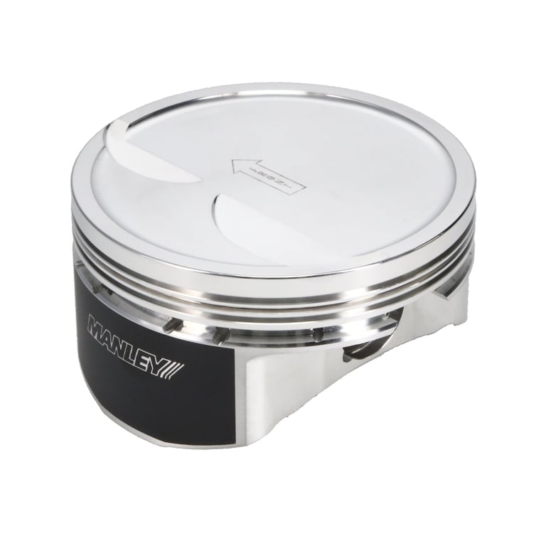 Manley Chevrolet LS Piston Set - 4.070in Bore 1.065in CH, -10.00 CC - 596570CE-8
