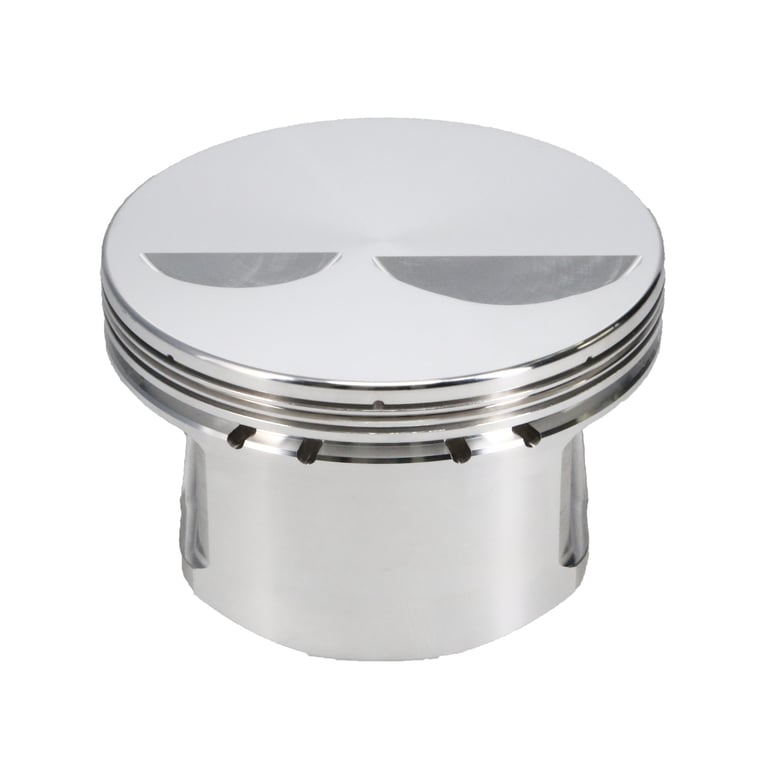 Manley Chevrolet Small Block Piston Set - 4.040in Bore 1.550in CH, -2.50 CC - 591040-8