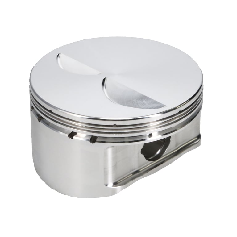 Manley Chevrolet Small Block Piston Set - 4.030in Bore 1.550in CH, -2.50 CC - 591030-8