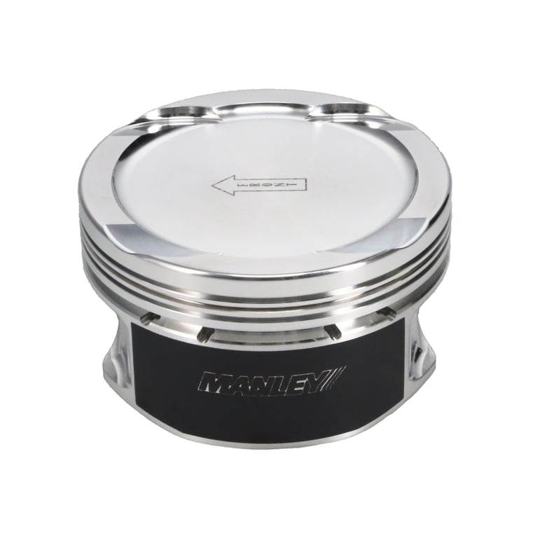 Manley Ford Coyote 5.0L DOHC -12cc Dish 3.700in Bore Piston Set - 598170C-8