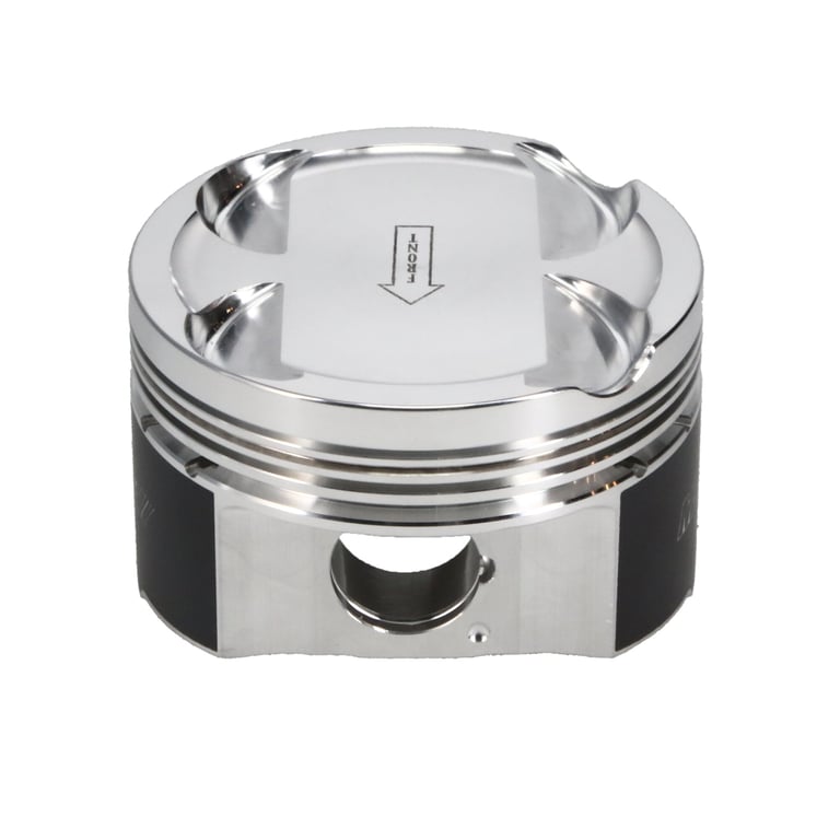 Manley 93-98 Toyota Supra Turbo (2JZGTE) 86.5mm +5mm Bore 9:1 Dish Piston Set with Ring - 609005CE-6