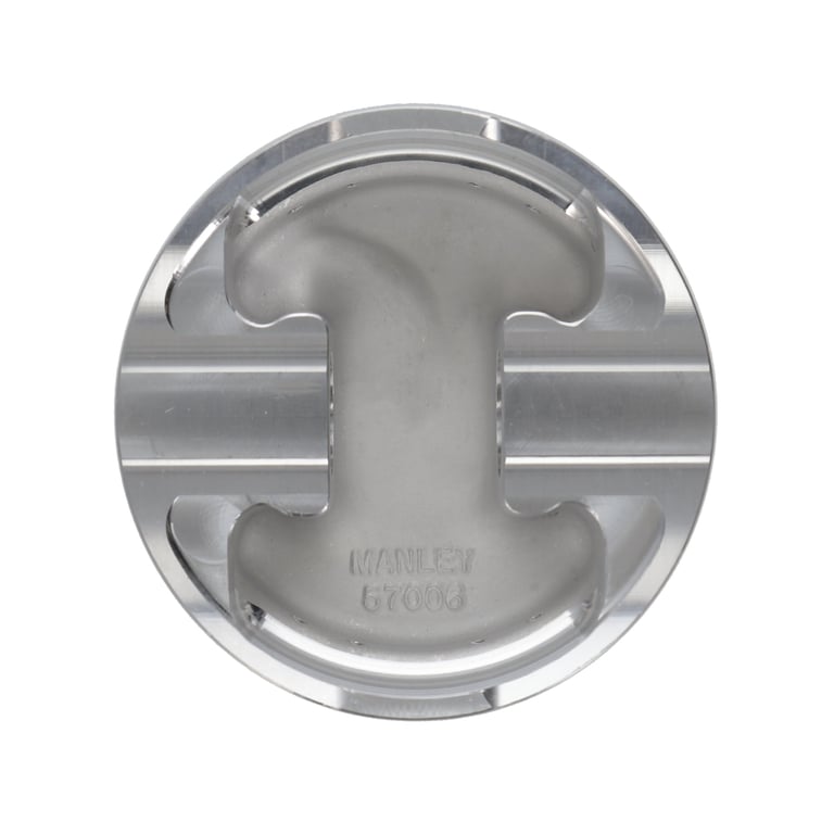 Manley Chevrolet Big Block Piston Set - 4.500in Bore 1.395in CH, -3.00 CC - 696100-8