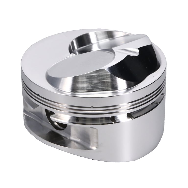 Manley Chevrolet Big Block Piston Set - 4.530in Bore 1.120in CH, 43.00 CC - 697930-8