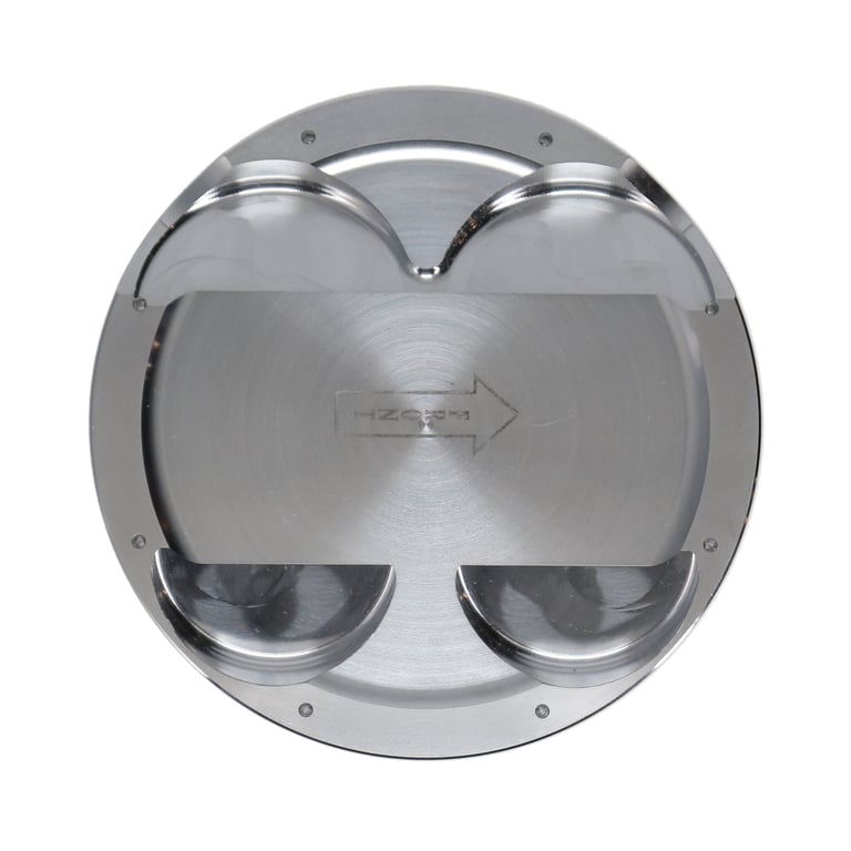Manley Toyota 2JZGTE 94mm Stroke 86.75mm Bore -6cc Dish 10:1 CR Turbo Tuff Piston Set w/ Rings - 629307CE-6
