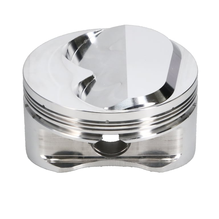Manley Chevrolet Small Block Piston Set - 4.060in Bore 1.125in CH, 11.00 CC - 591960-8