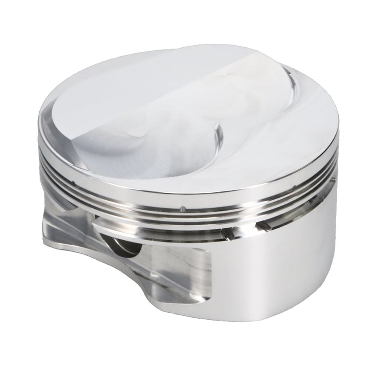 Manley Chevrolet Small Block Piston Set - 4.035in Bore 1.125in CH, 11.00 CC - 591935-8