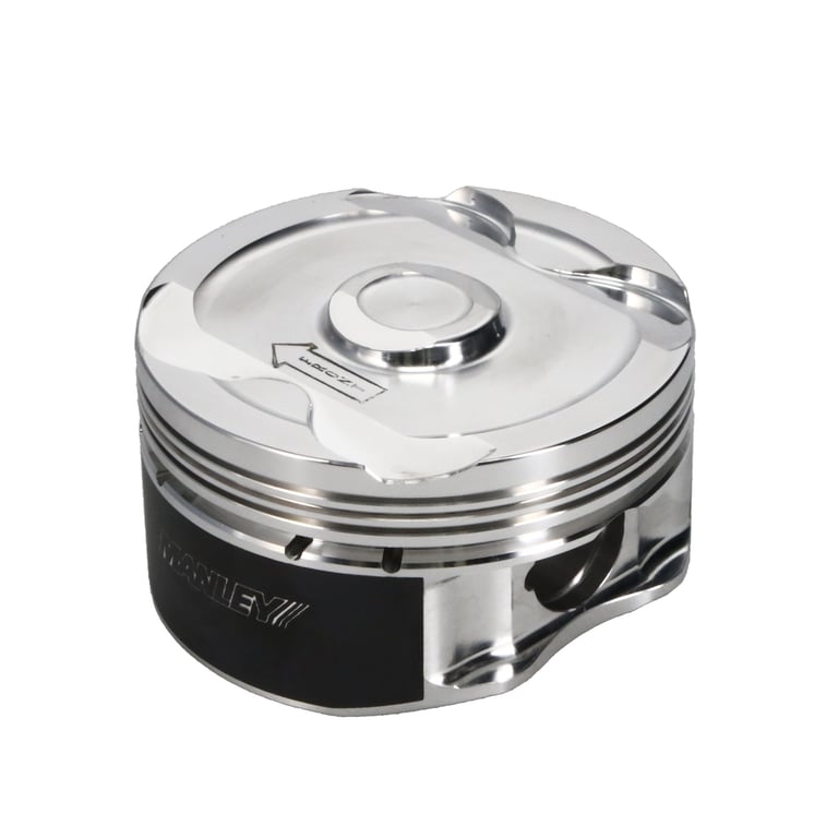 Manley 2018+ Ford Coyote 5.0L DOHC -6cc Dish 3.672in Bore 10:1 CR Platinum Piston Set - 595710C-8