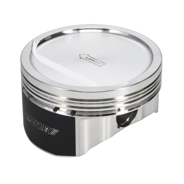 Manley Chevrolet LS Piston Set - 4.165in Bore 1.315in CH, -20.00 CC - 599140C-8