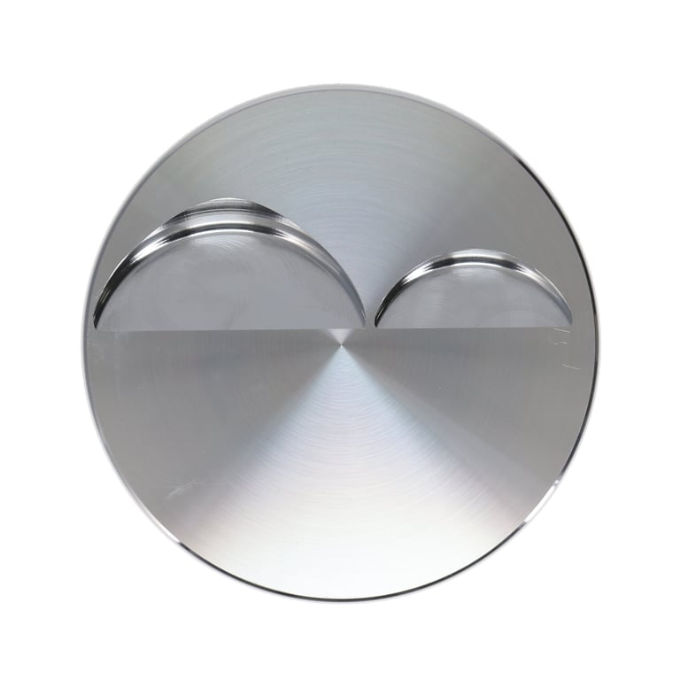 Manley Chevrolet Small Block 4.040in Bore 1.280in CH -4.0cc Dome Platinum Series Pistons - 591740-8