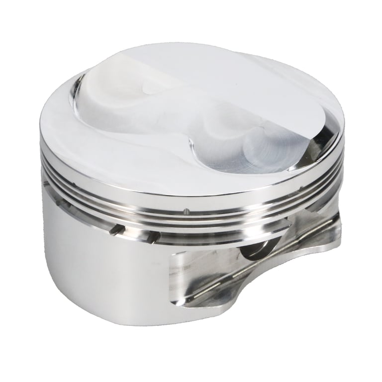 Manley Chevrolet Small Block Piston Set - 4.035in Bore 1.125in CH, 11.00 CC - 591935-8