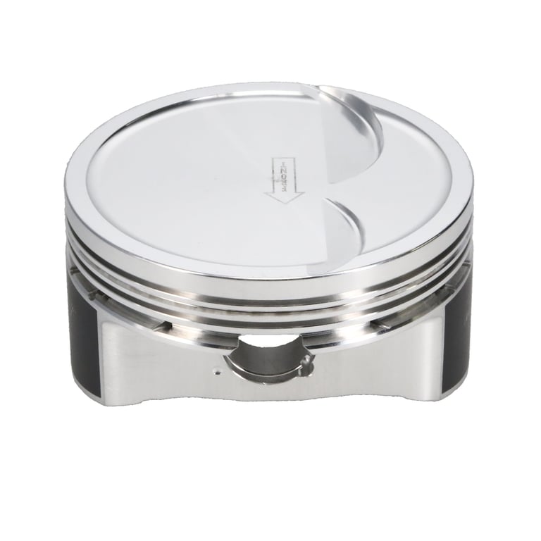 Manley Big Block Chevrolet LS Series 4.075in Bore 4in Stroke -10cc Dish Platinum Series Piston Set - 592775C-8