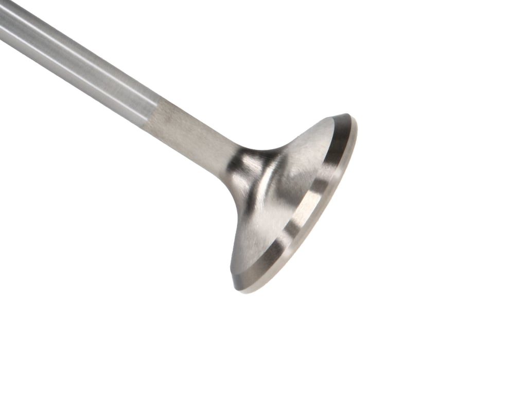 Manley Chrysler Top Fuel Exhaust Valve Kit - 2.000in Head Dia. 5.020in O/A Length, 0.3715in Stem - 11855-8