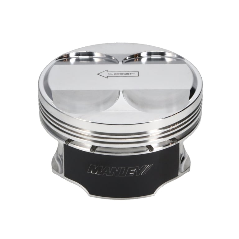 Manley 03-07 Nissan 350Z/ Maxima 81.4mm Stroker 96.5mm +1.0 Bore 11.0:1 Dome Piston Set w/Rings - 623110C-6