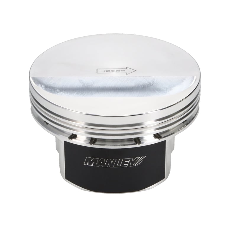 Manley Chevrolet LS Piston Set - 4.135in Bore 1.115in CH, -5.00 CC - 592310CE-8