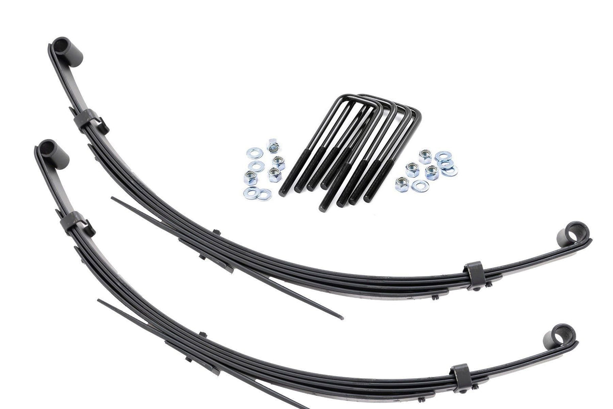 Rear Leaf Springs | 3&quot; Lift | Pair | Toyota Truck 4WD (1979-1985)