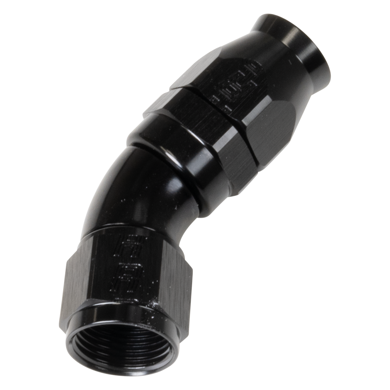 Russell Black 45 -10 Pro Ptfe Hose End - 550633 - front view