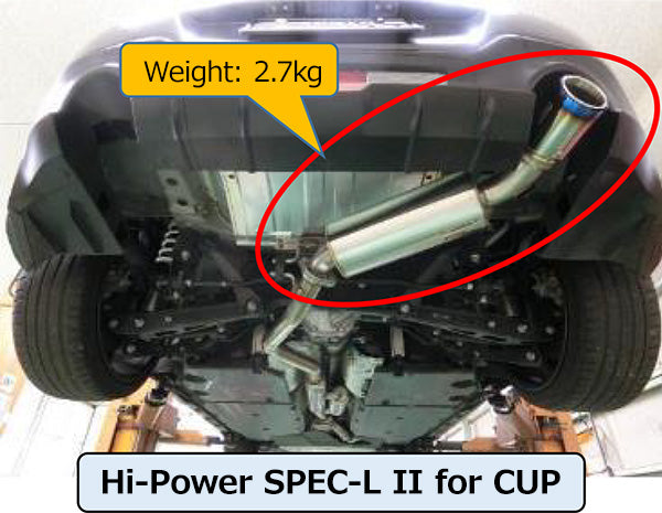 HKS 2022+ Toyota GR86 / Subaru BRZ Hi-Power Spec L2 Cup Exhaust - 32016-AT130
