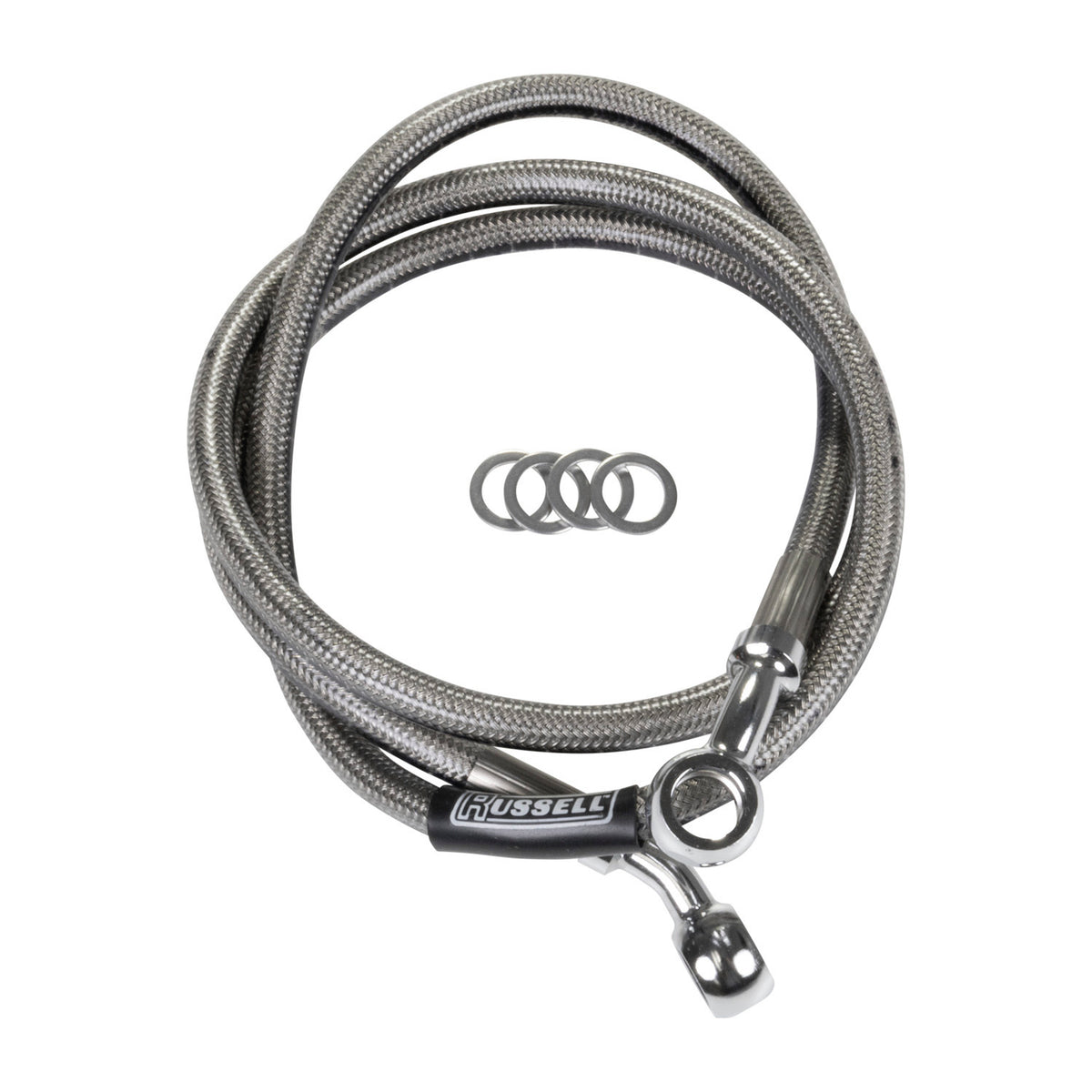 Russell 96-01 Suzuki VL800 Intruder Volusia Cycleflex Cruiser Brake Hose Kit - Front - R08408S