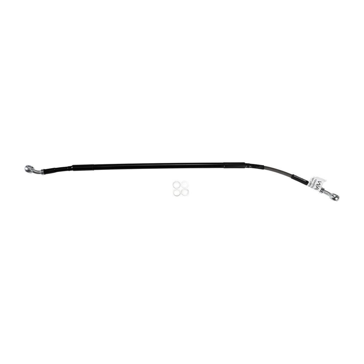 Russell 90-00 Kawasaki KX125/KX250/KX500 Cycleflex Off-Road Brake Hose Kit - Rear - R08554