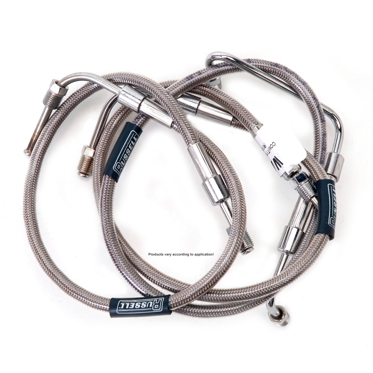Russell 63-67 Harley FL/71-72 FX Cycleflex Brake Hose Kit - Rear - R08914S