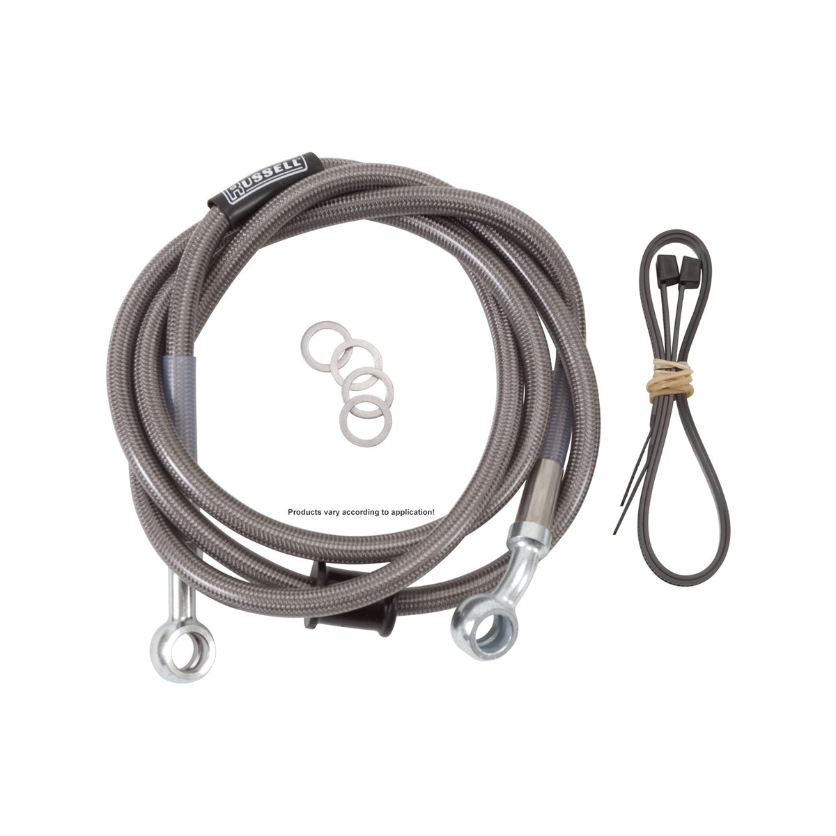 Russell 95-01 Honda CR125/CR250R/CR500 Cycleflex Off-Road Brake Hose Kit - Front - R09367
