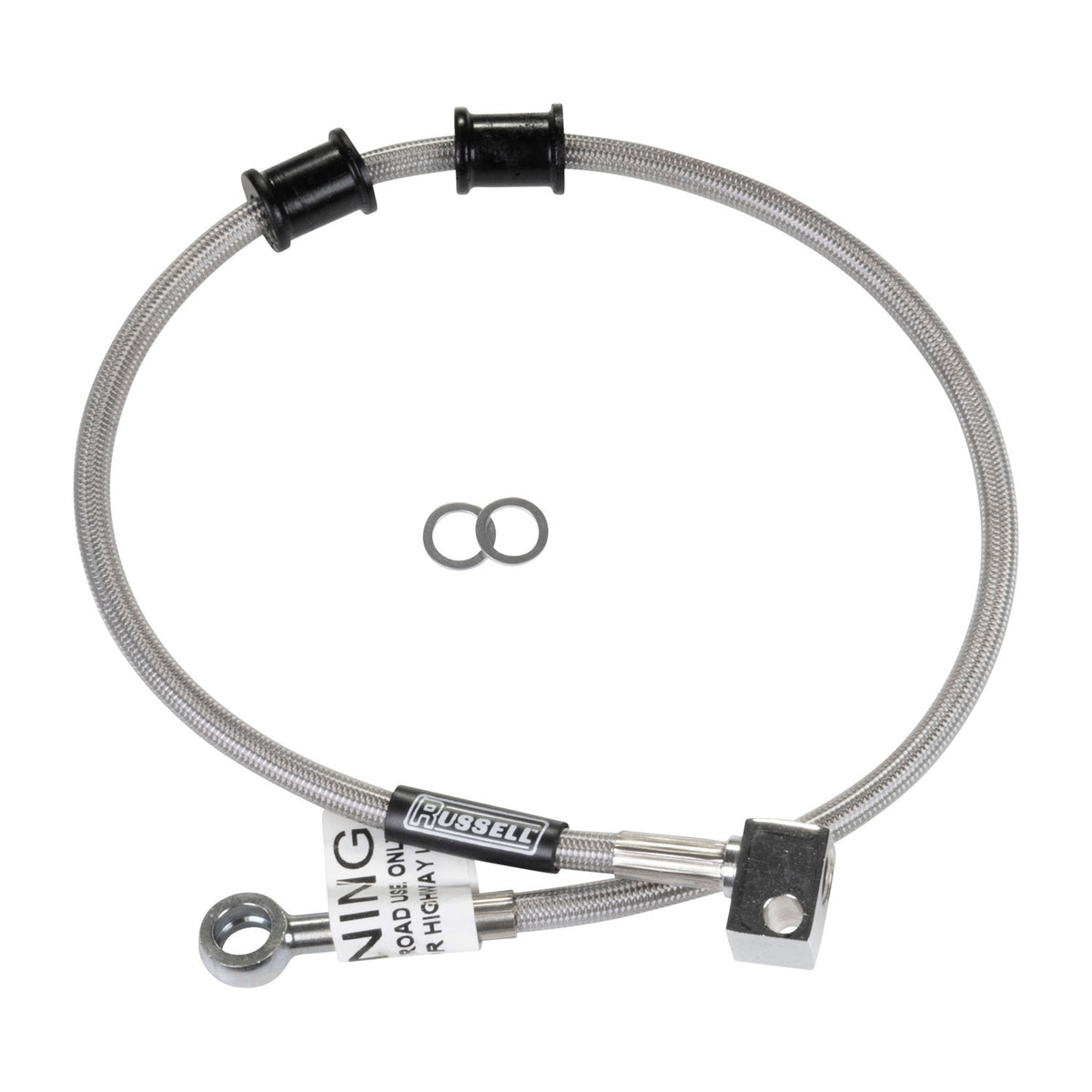 Russell 04-06 Yamaha Rhino 450/660 Cycleflex Sport ATV Brake Hose Kit - Rear - R09432