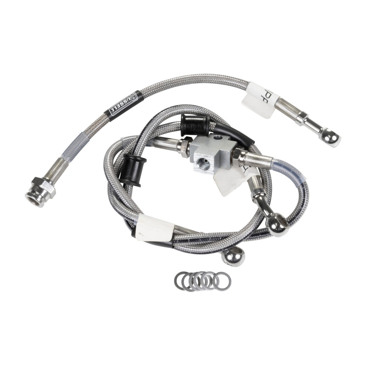 Russell 04-06 Yamaha Raptor 350 Cycleflex Sport ATV Brake Hose Kit - Front - R09445S