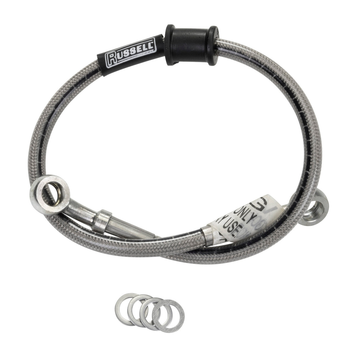 Russell 06-10 Yamaha Raptor 700 Cycleflex Sport ATV Brake Hose Kit - Rear - R09449