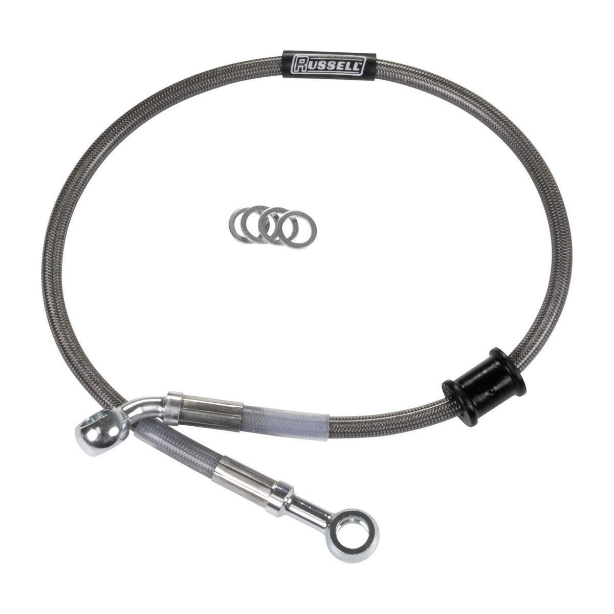 Russell 03-09 Suzuki LTZ400 Quad Sport/Kawasaki KFX400 Cycleflex Sport ATV Brake Hose Kit - Rear - R09462
