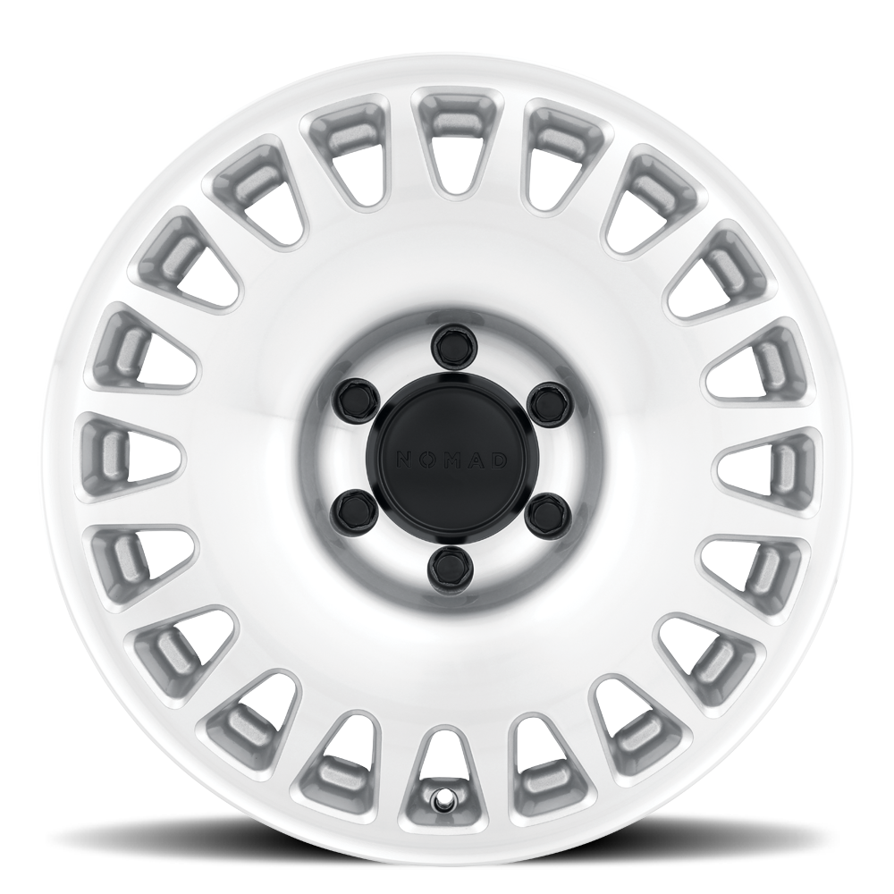 Nomad N503MC Sahara Machined 17x8.5in / 6X139.7 BP / 0mm Offset / 106.1mm Bore