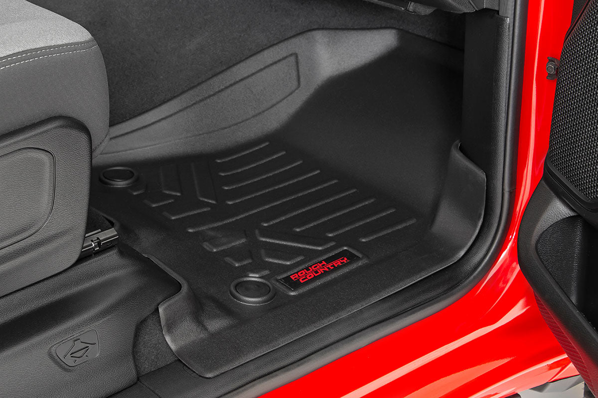 Floor Mats | FR &amp; RR | RR Storage| Crew | Ram 1500 (19-24)/1500 TRX (21-24) 