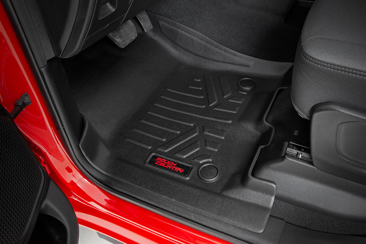 Floor Mats | FR &amp; RR | RR Storage| Crew | Ram 1500 (19-24)/1500 TRX (21-24) 