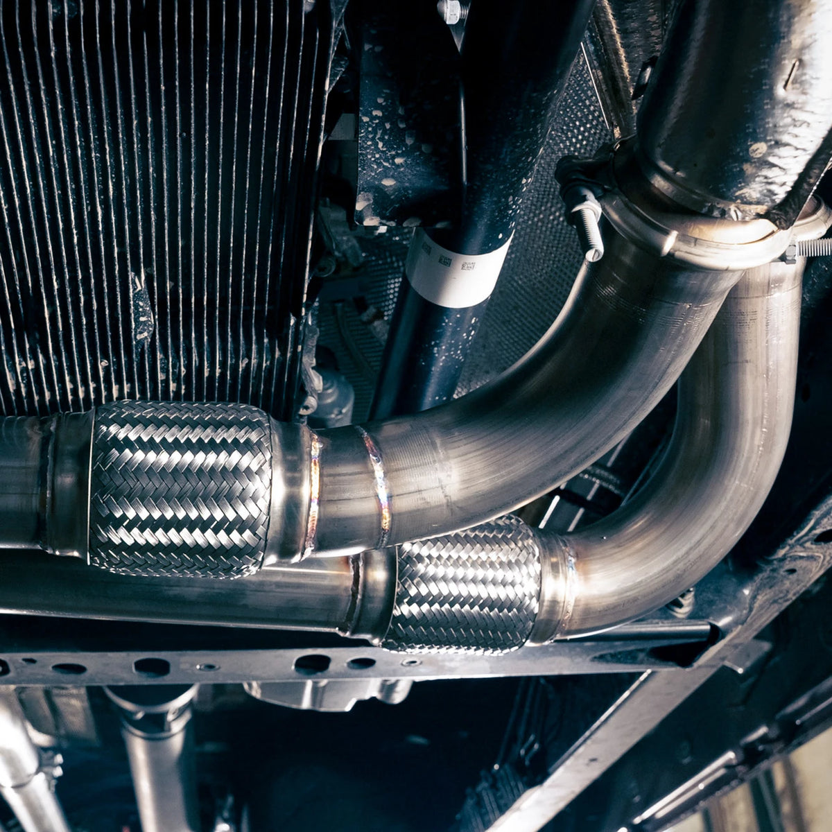 Stainless Works - 2025+ RAM 1500 Downpipe - RAM25DP