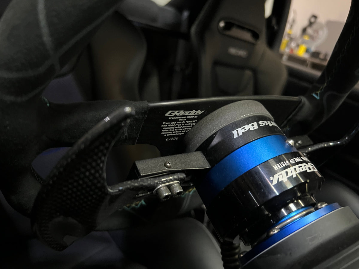 GReddy - Blue GREDDY Rapfix Ii Steering Wheel Quick Release Hub - 70723801