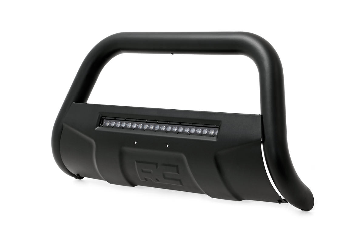 Black LED Bull Bar | Chevy/GMC 1500 Truck &amp; SUV (07-20 &amp; Classic)