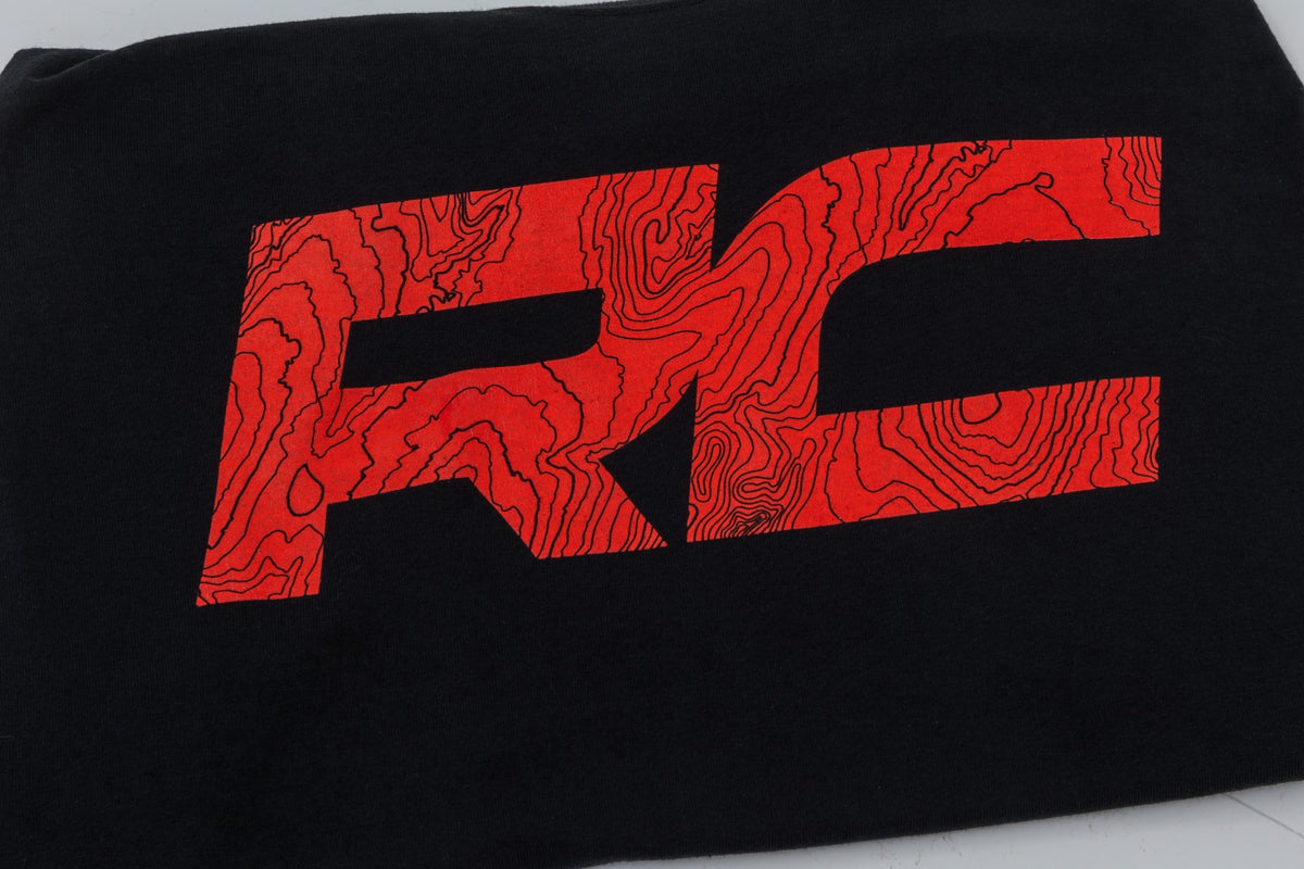 Rough Country Long Sleeve - RC Tread Sleeve - Black- SM - 84099SM by Rough Country - detail view