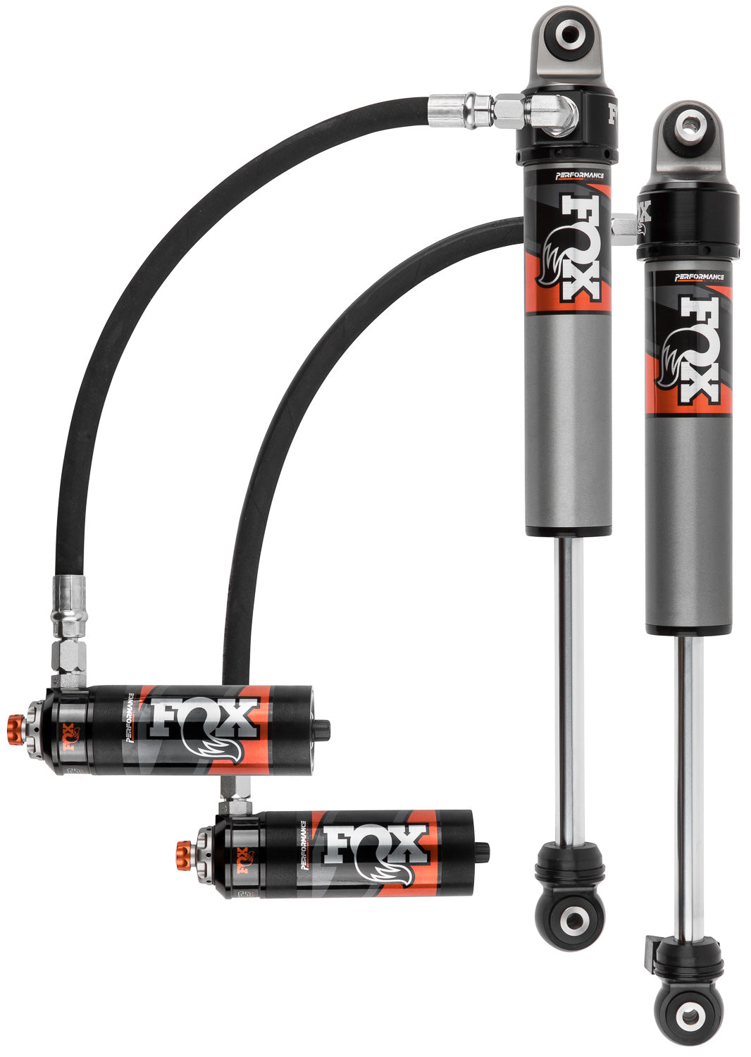Fox 2018+ Jeep JL 2.5 Factory Race Series 10.17in Remote Res. Front Shock Set / 2-3in. Lift w/ DSC - 883-26-050