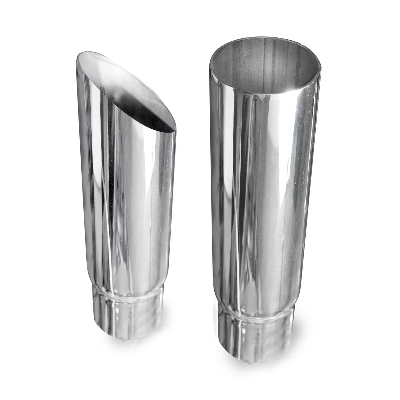 Stainless Works - Resonator Style Polished Exhaust Tip 304 Stainless Steel - 771225