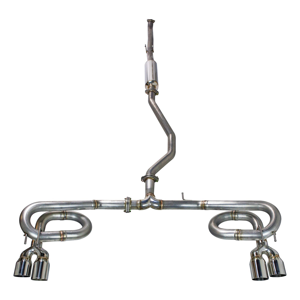 Remark 2022+ Honda Civic Sport Hatchback FL2 (Link Loop) Catback Exhaust Stainless Steel Tip - RK-C4063H-10