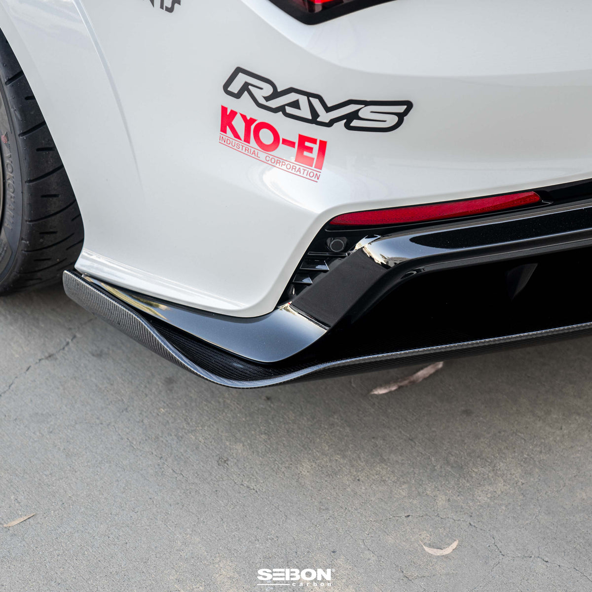 Seibon 24-25 Acura Integra Type S MB-Style Carbon Fiber Rear Lip - RL24ACINS-MB