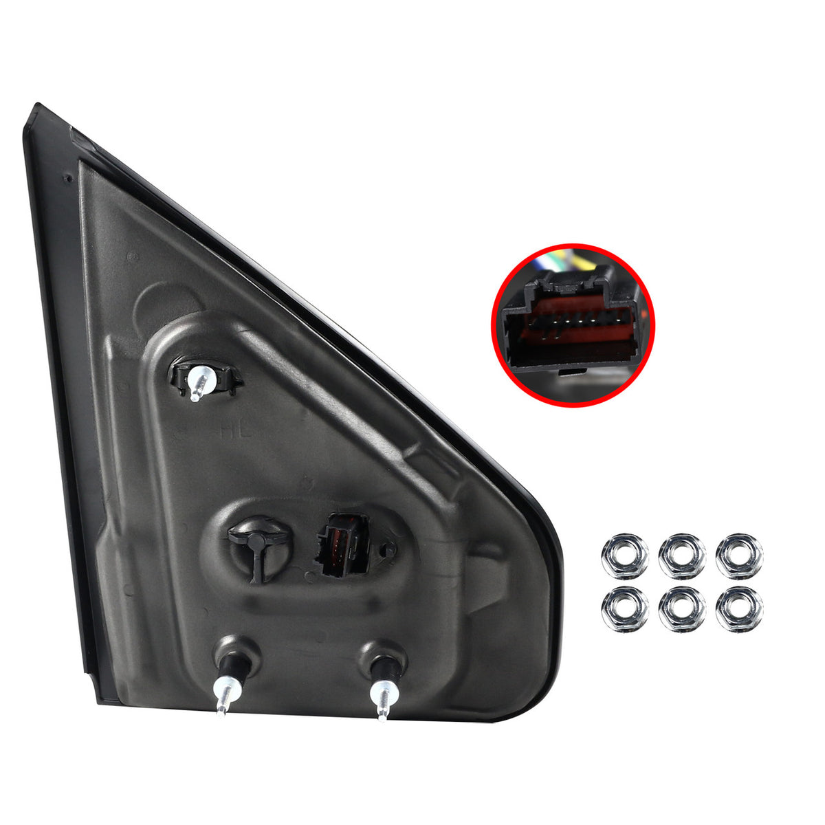 Spec-D Tuning - 2007-2014 Ford F-150 Power Adjustable, Heated, & Manual Extendable Towing Mirrors w/ Smoked Lens LED Turn Signal & Puddle Lights - RMX-F15007F3GH-P-FS
