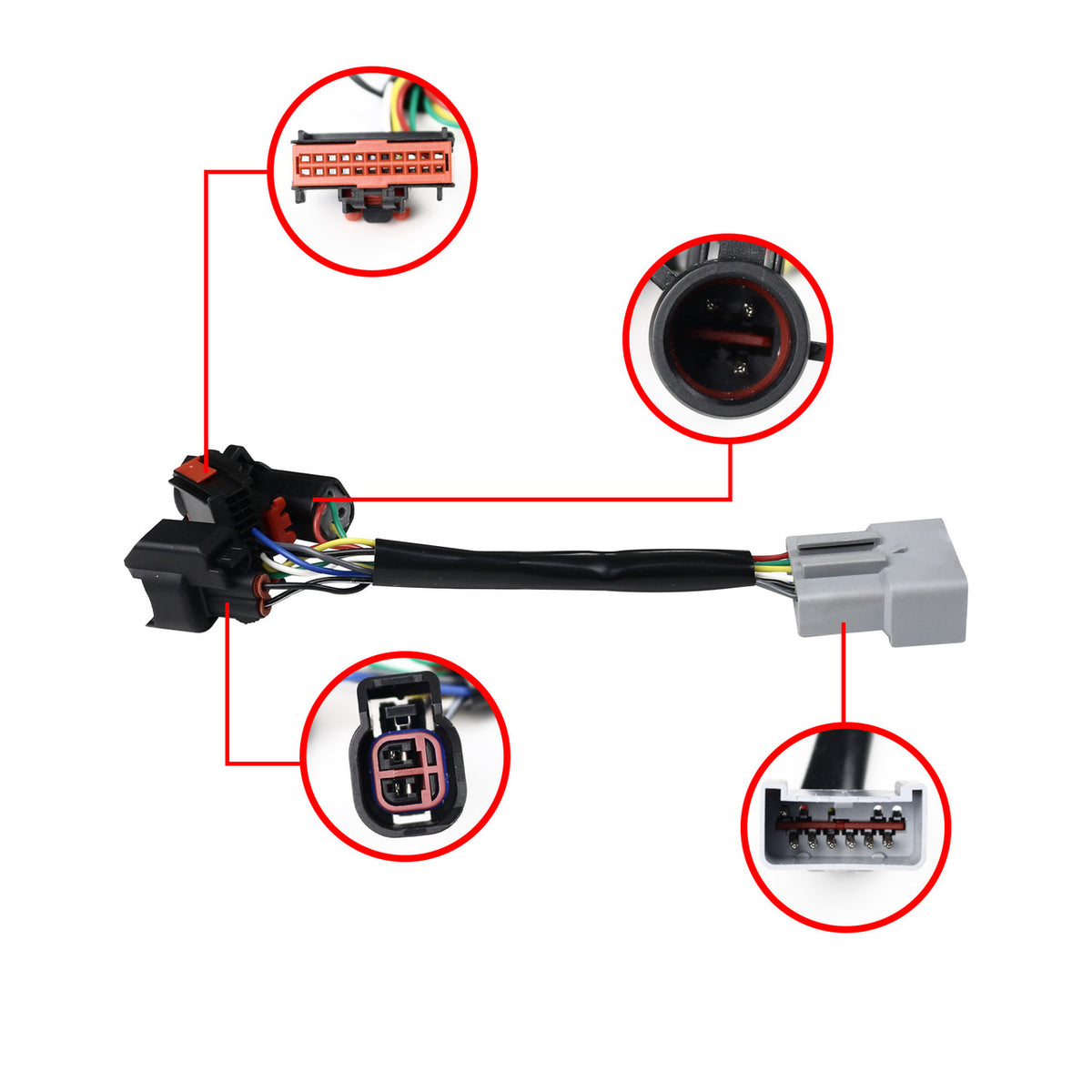 Spec-D Tuning - 1999-2016 Ford F-250/F-350/F-450 Power Adjustable, Heated, & Manual Extendable Towing Mirrors w/ Clear Lens LED Turn Signal & Clearance Lights - RMX-F25099F1H-P-FS