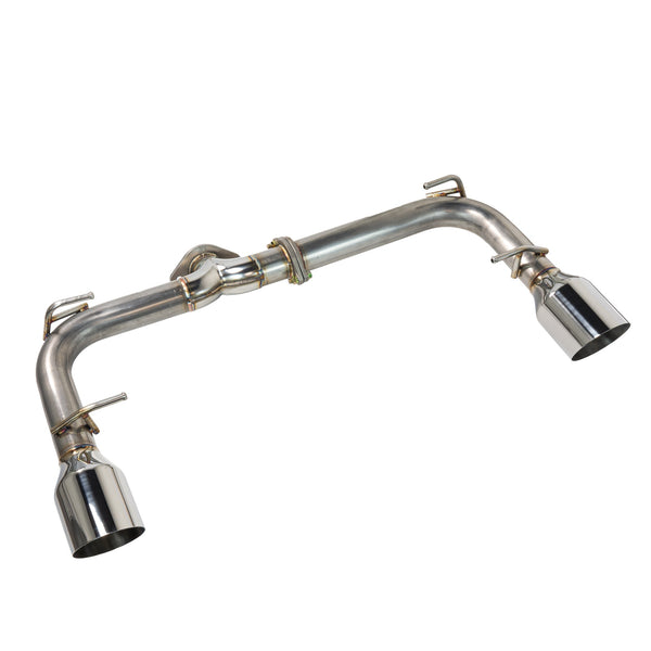 Remark 2022+ Subaru BRZ/Toyota GR86 Axle Back Exhaust w/Stainless Steel Single Wall Tip - RO-TSZ8-S