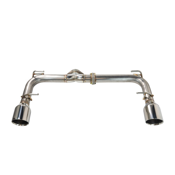 Remark 2022+ Subaru BRZ/Toyota GR86 Axle Back Exhaust w/Stainless Steel Double Wall Tip - RO-TSZ8-D