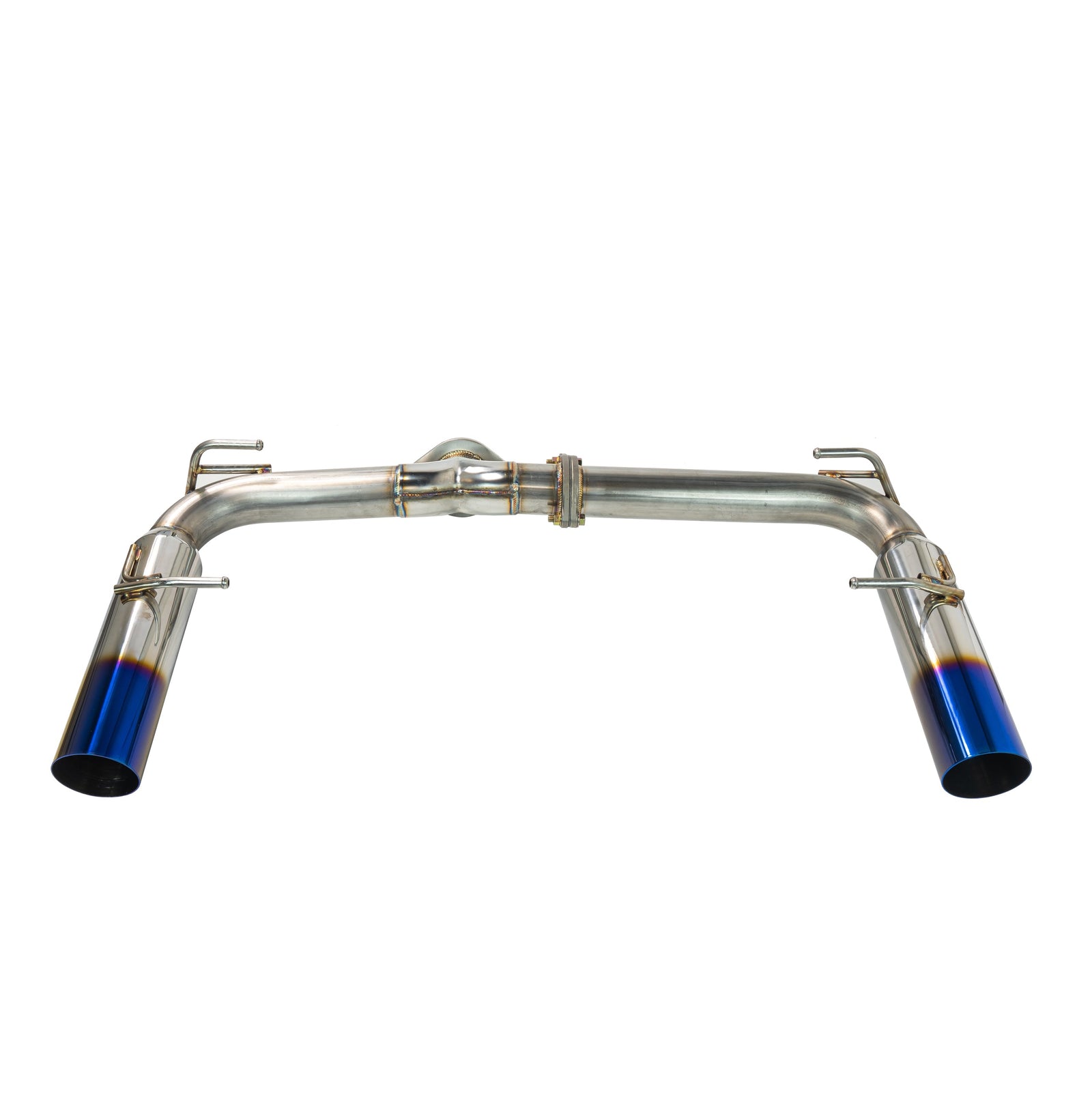 Remark 2022+ Subaru BRZ/Toyota GR86 BOSO Axle Back Exhaust w/Burnt Stainless Steel Tip - RO-TTZ8-SL