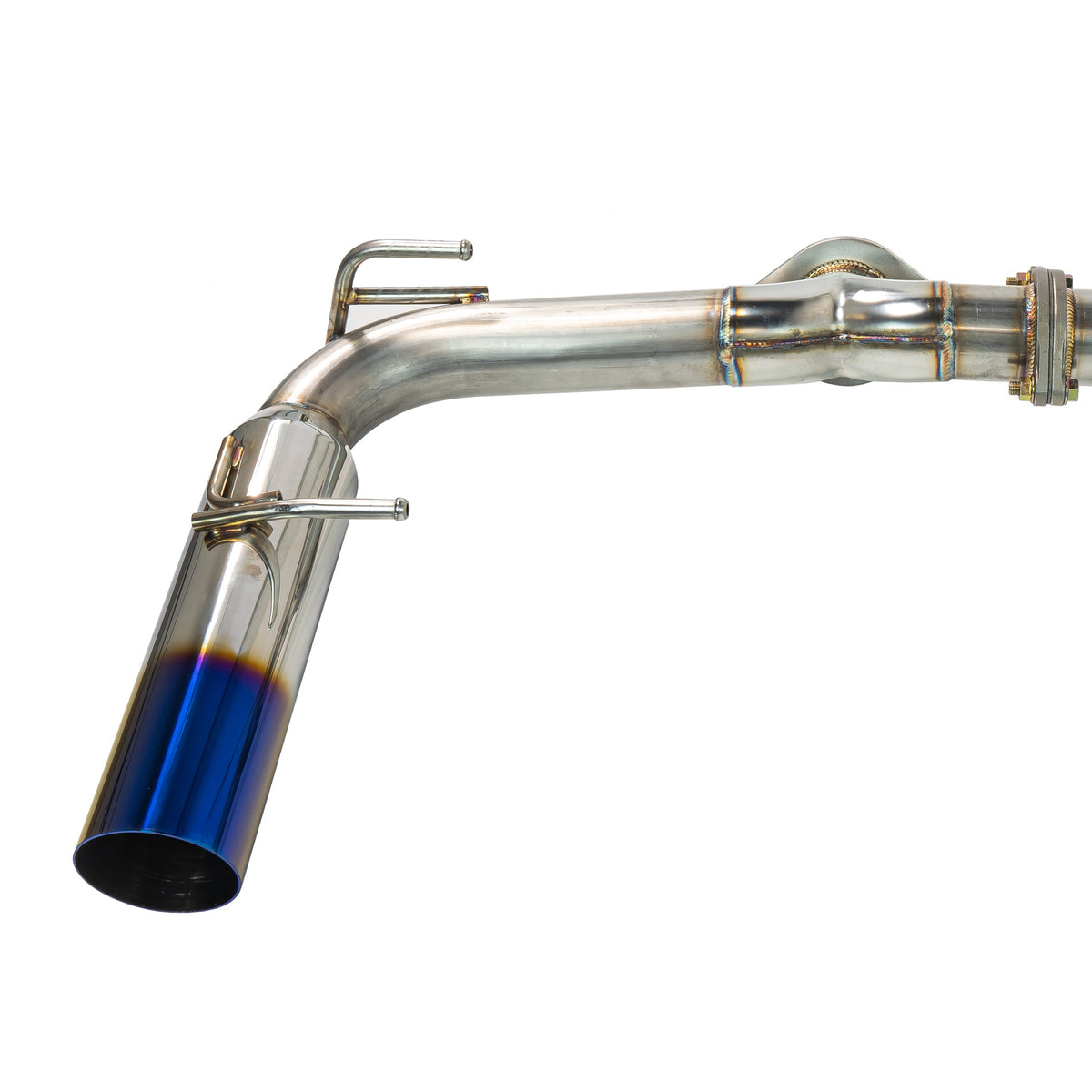 Remark 2022+ Subaru BRZ/Toyota GR86 BOSO Axle Back Exhaust w/Burnt Stainless Steel Tip - RO-TTZ8-SL