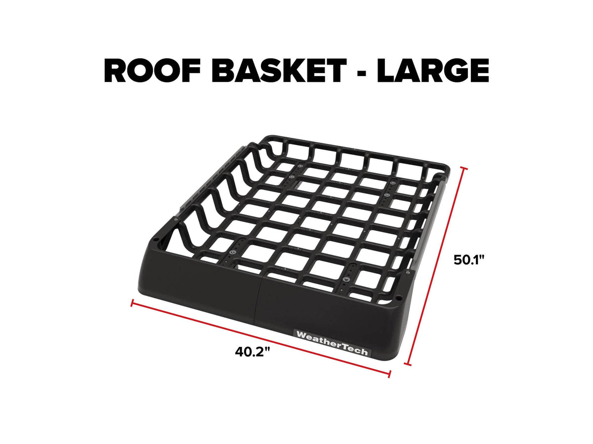 Weathertech - Roof Basket - 8ARR01-8AWEK